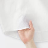 婦人　リネン　洗いざらし　七分袖ブラウス