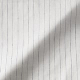 婦人　リネン　洗いざらし　長袖シャツワンピース