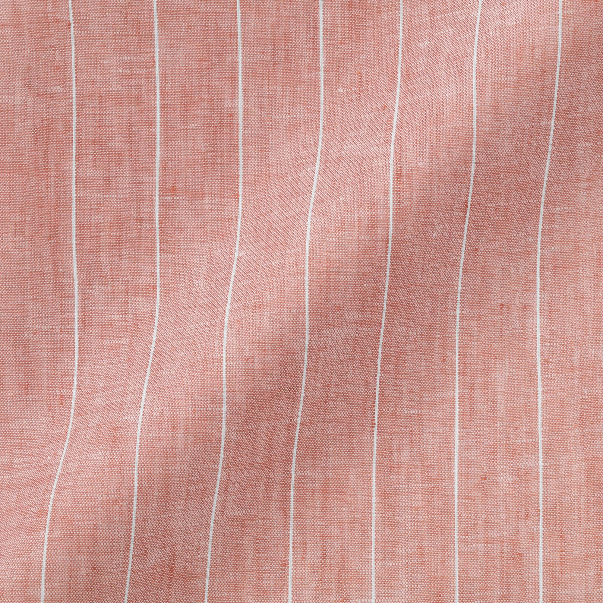 婦人　リネン　洗いざらし　半袖ブラウス