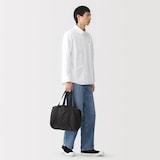 たためる　撥水　旅に便利な　ボストンバッグ