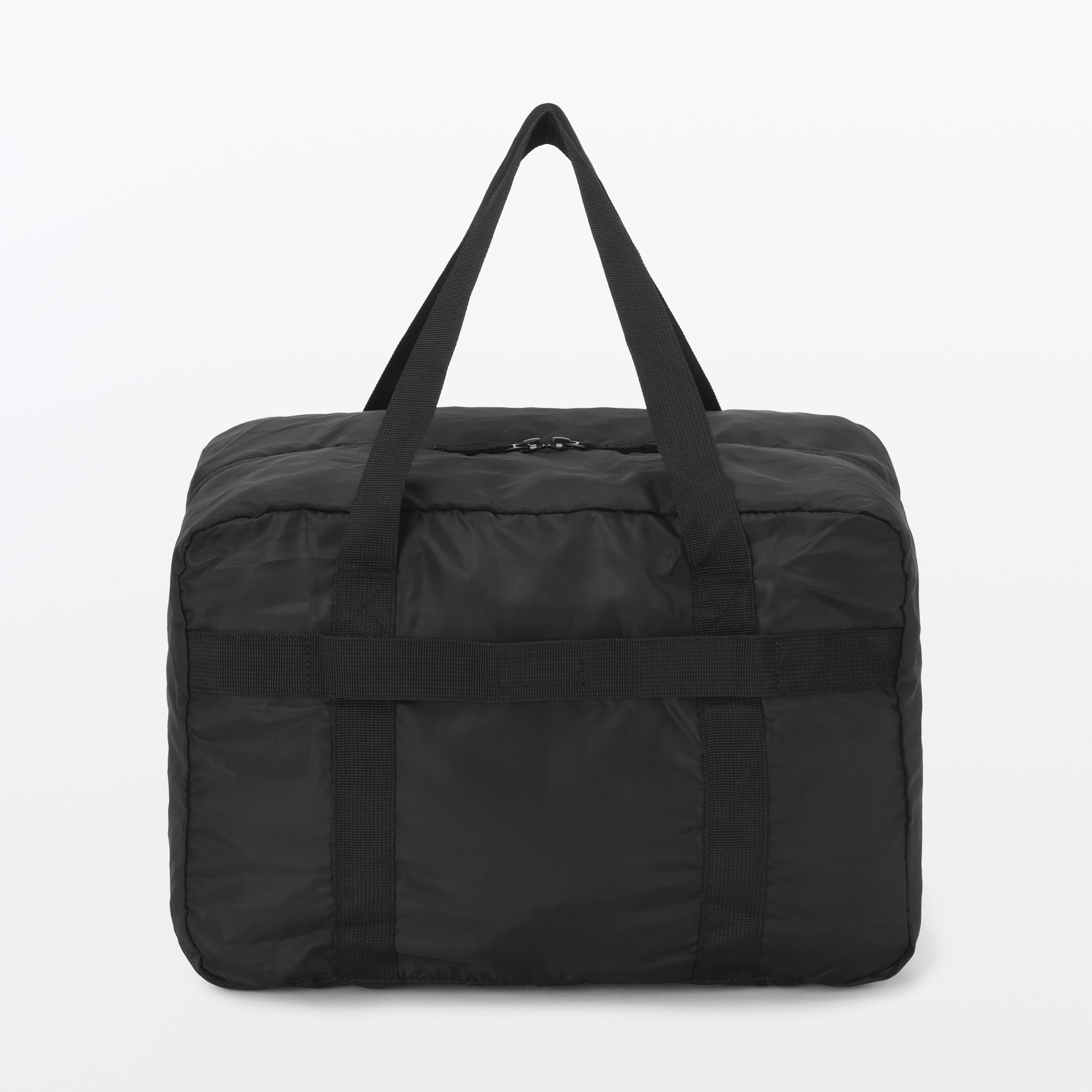 たためる　撥水　旅に便利な　ボストンバッグ