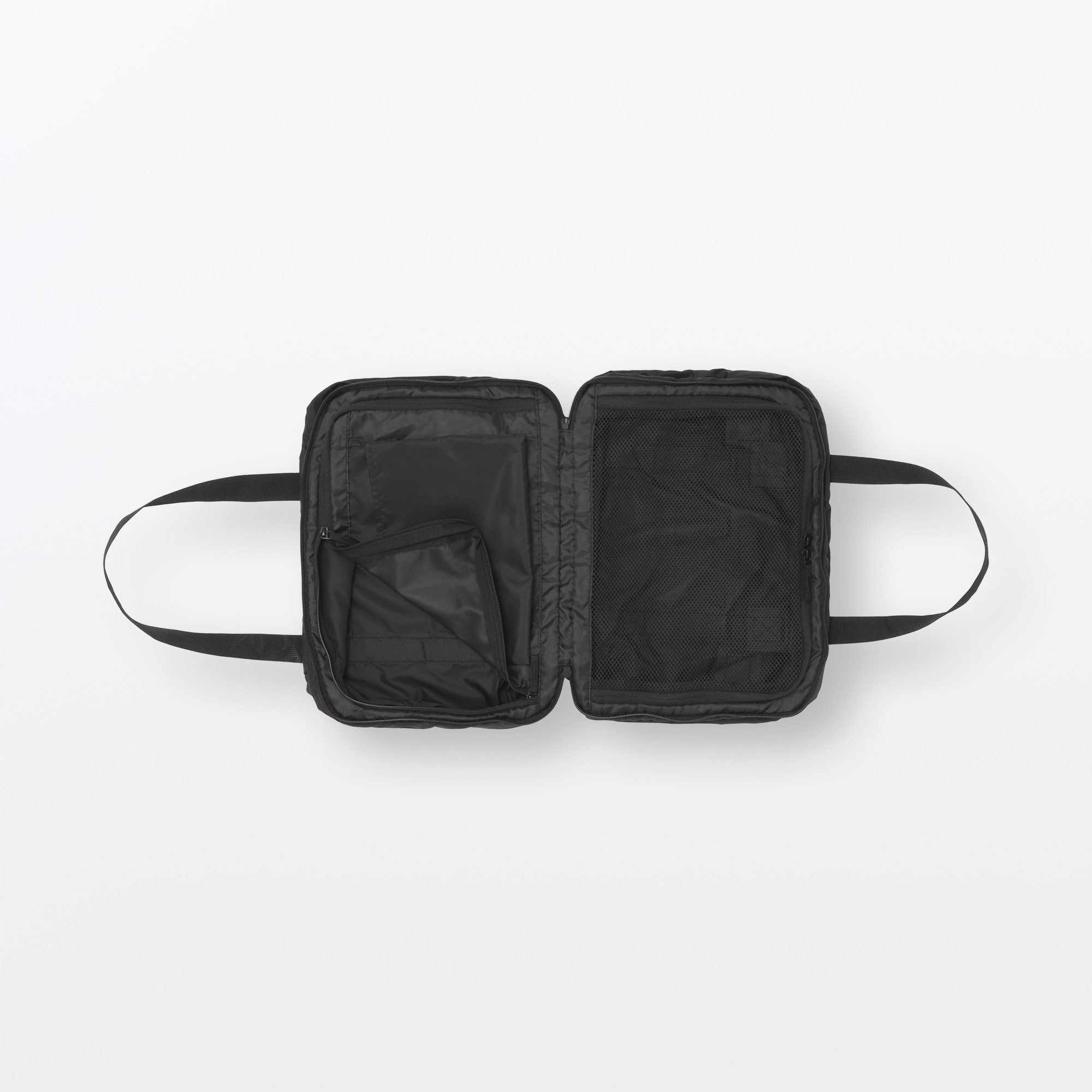 たためる　撥水　旅に便利な　ボストンバッグ