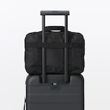 たためる　撥水　旅に便利な　ボストンバッグ