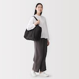 たためる　撥水　旅に便利な　ボストンバッグ