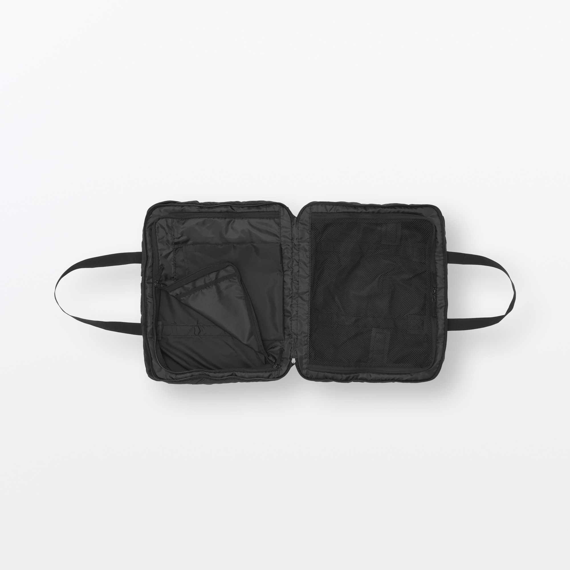 たためる　撥水　旅に便利な　ボストンバッグ