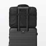 たためる　撥水　旅に便利な　ボストンバッグ