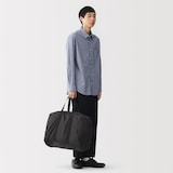 たためる　撥水　旅に便利な　ボストンバッグ