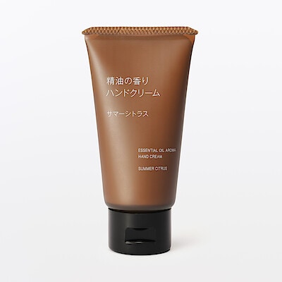 精油の香り　ハンドクリーム　サマーシトラス