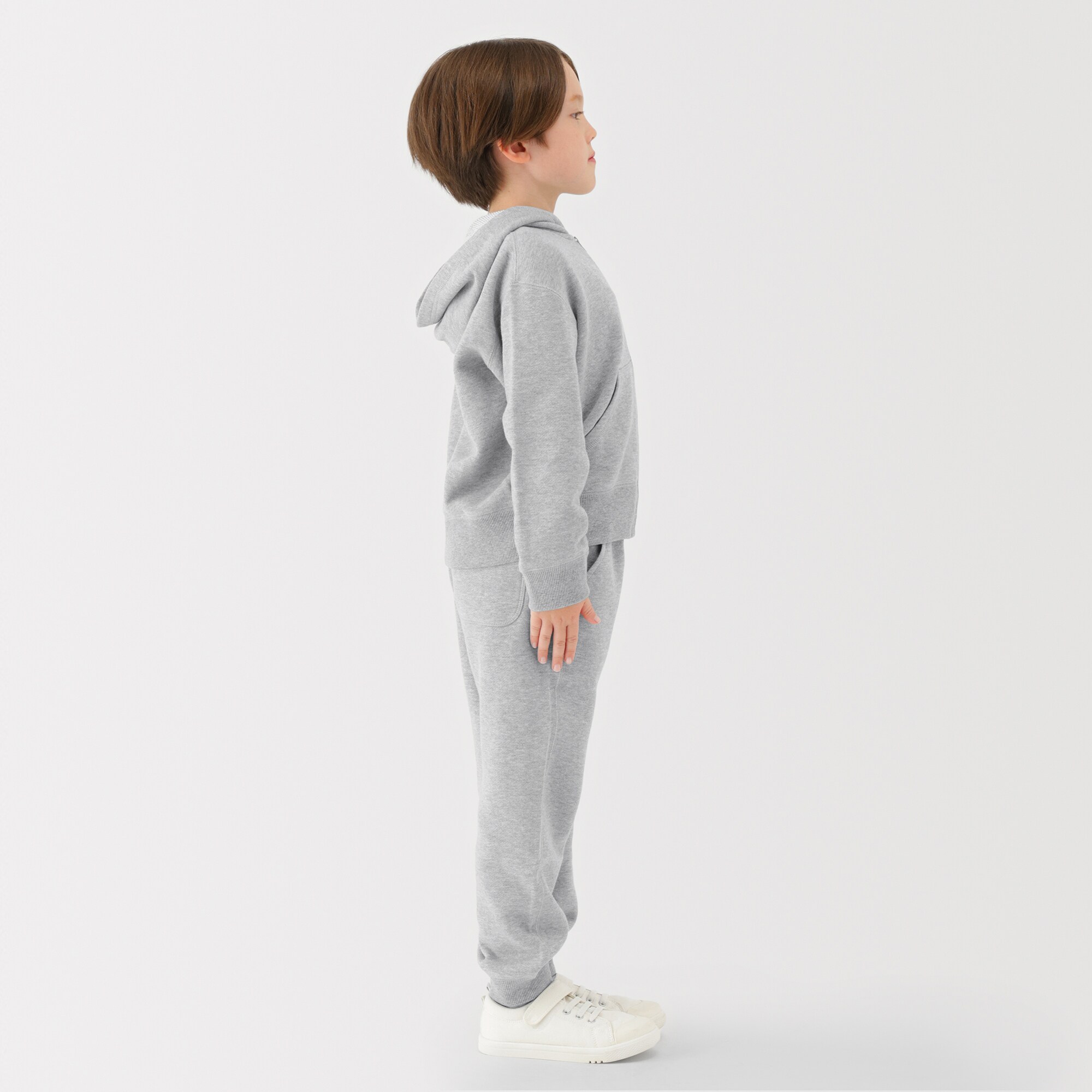 キッズ　裏毛スウェットジョガーパンツ