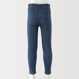 キッズ　ジャージーストレッチデニム調レギンスパンツ
