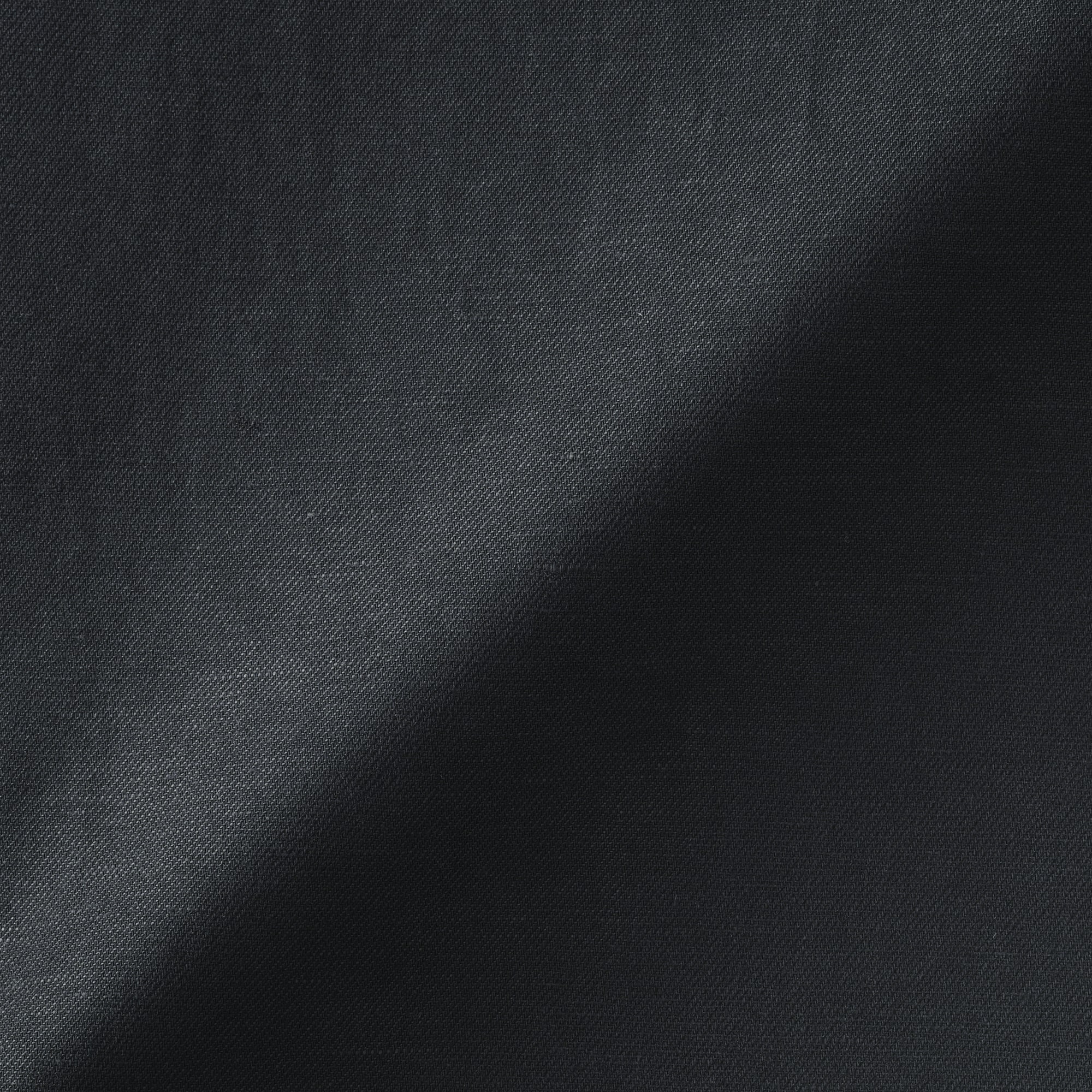 婦人　ヘンプ混　ツイル　九分袖シャツ