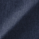 婦人　ヘンプ混　デニム　九分袖シャツ