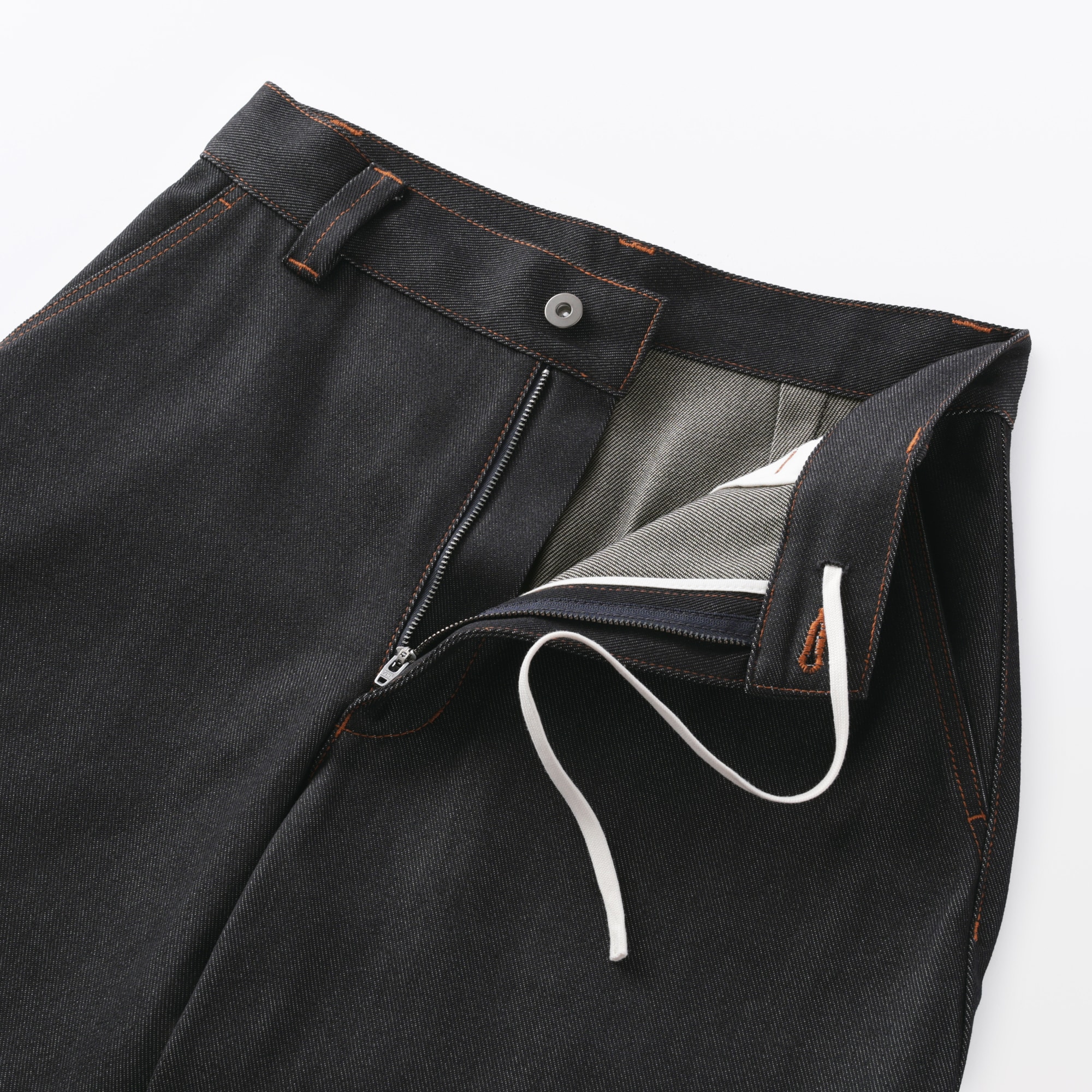 婦人　再生ポリエステルデニムバレルパンツ