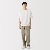 紳士　ＵＶカット乾きやすいワッフルクルーネック半袖Ｔシャツ