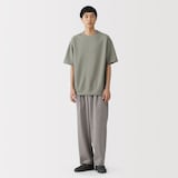 紳士　ＵＶカット乾きやすいワッフルクルーネック半袖Ｔシャツ