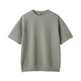 紳士　ＵＶカット乾きやすいワッフルクルーネック半袖Ｔシャツ