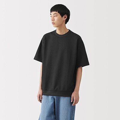 紳士　ＵＶカット乾きやすいワッフルクルーネック半袖Ｔシャツ