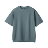 紳士　ＵＶカット乾きやすいワッフルクルーネック半袖Ｔシャツ