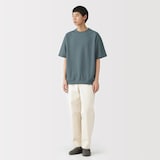 紳士　ＵＶカット乾きやすいワッフルクルーネック半袖Ｔシャツ