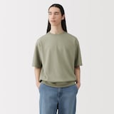 紳士　ＵＶカット乾きやすいワッフルクルーネック半袖Ｔシャツ