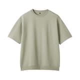 紳士　ＵＶカット乾きやすいワッフルクルーネック半袖Ｔシャツ