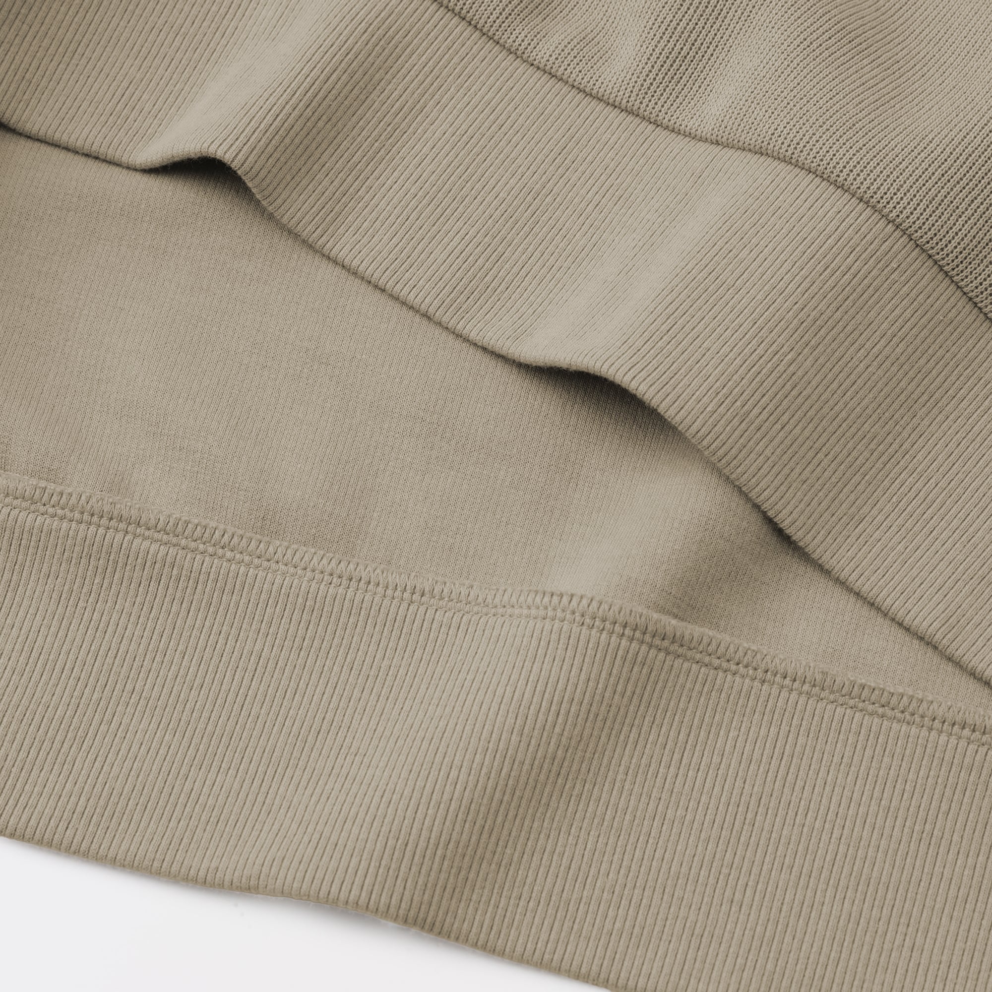 紳士　二重編みクルーネックプルオーバー