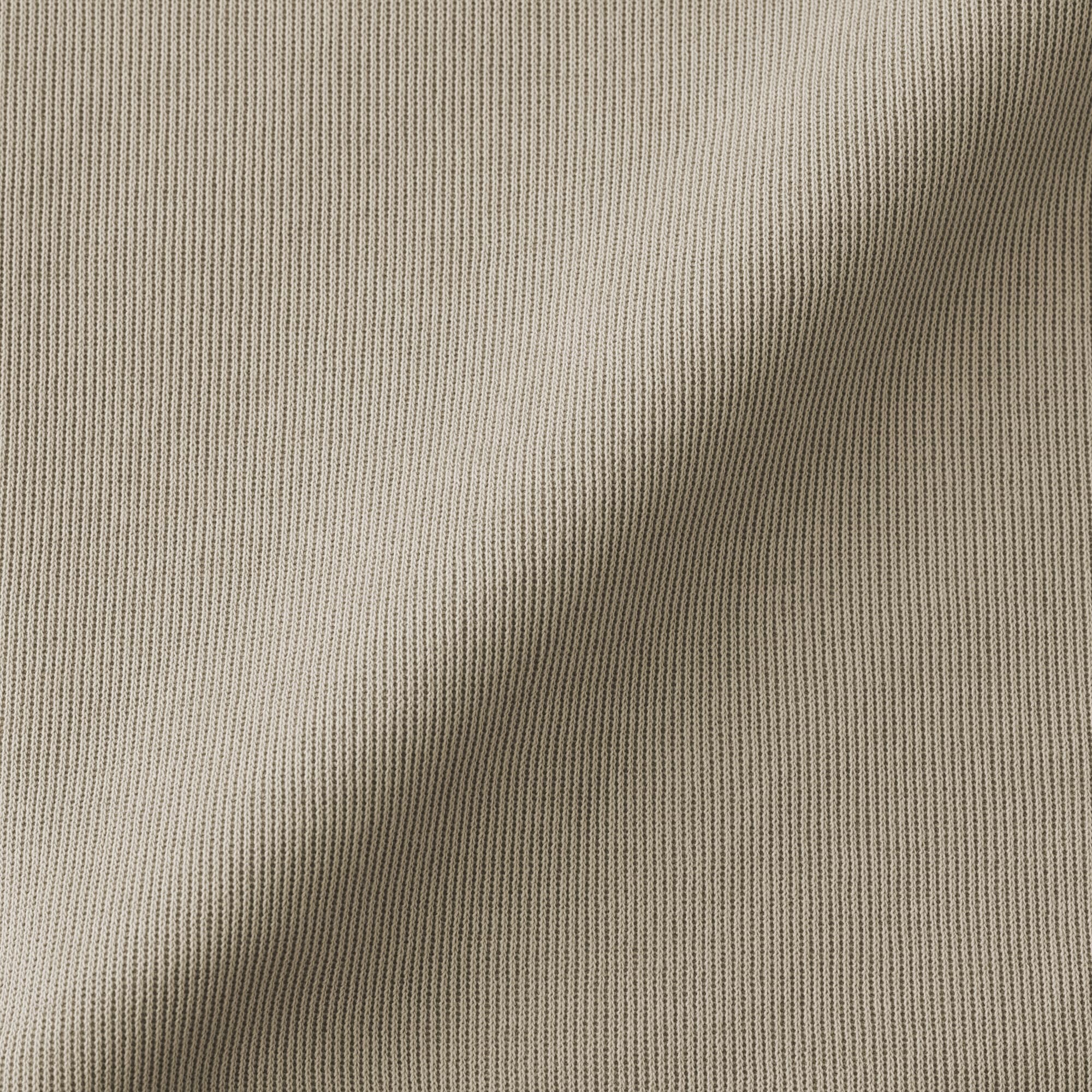 紳士　二重編みクルーネックプルオーバー