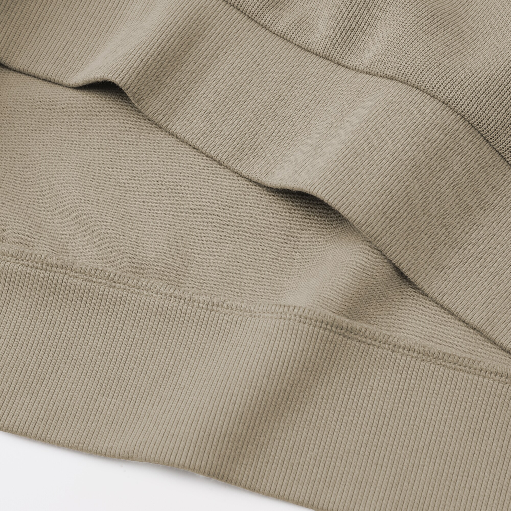 紳士　二重編みクルーネックプルオーバー