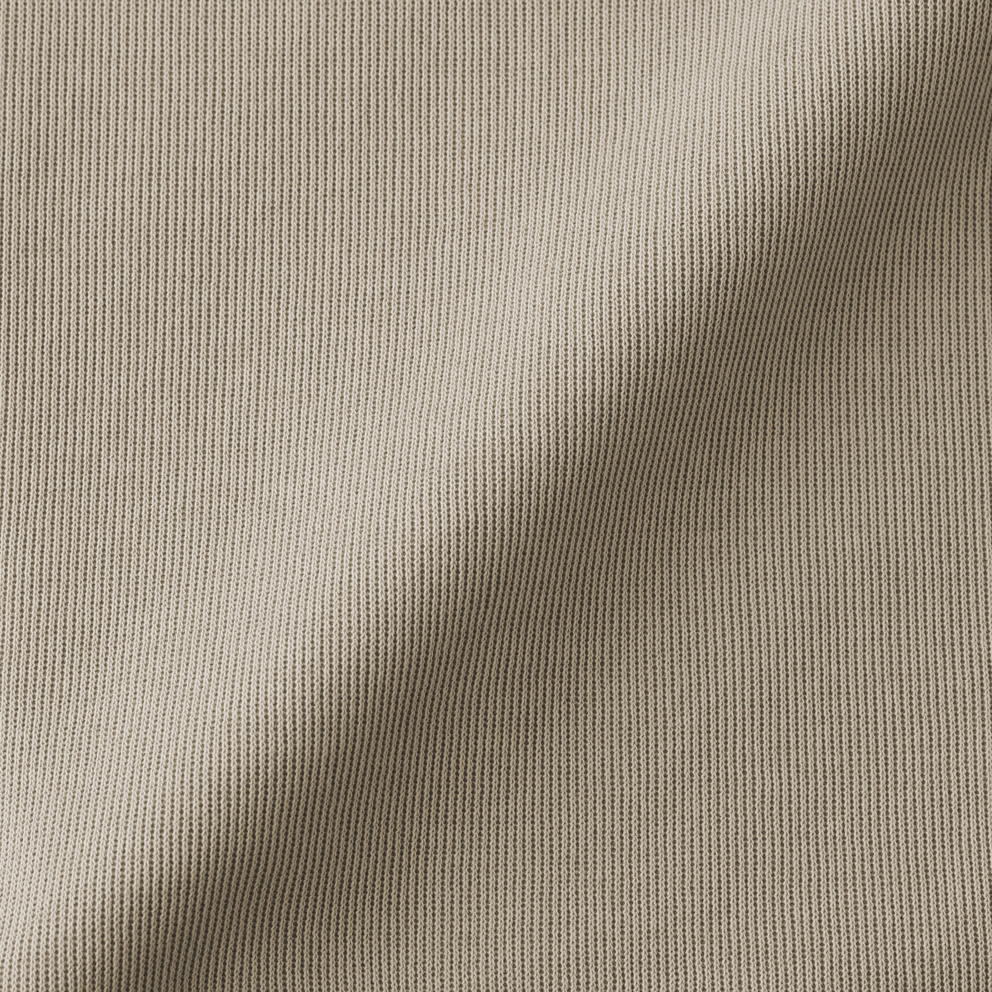 紳士　二重編みクルーネックプルオーバー