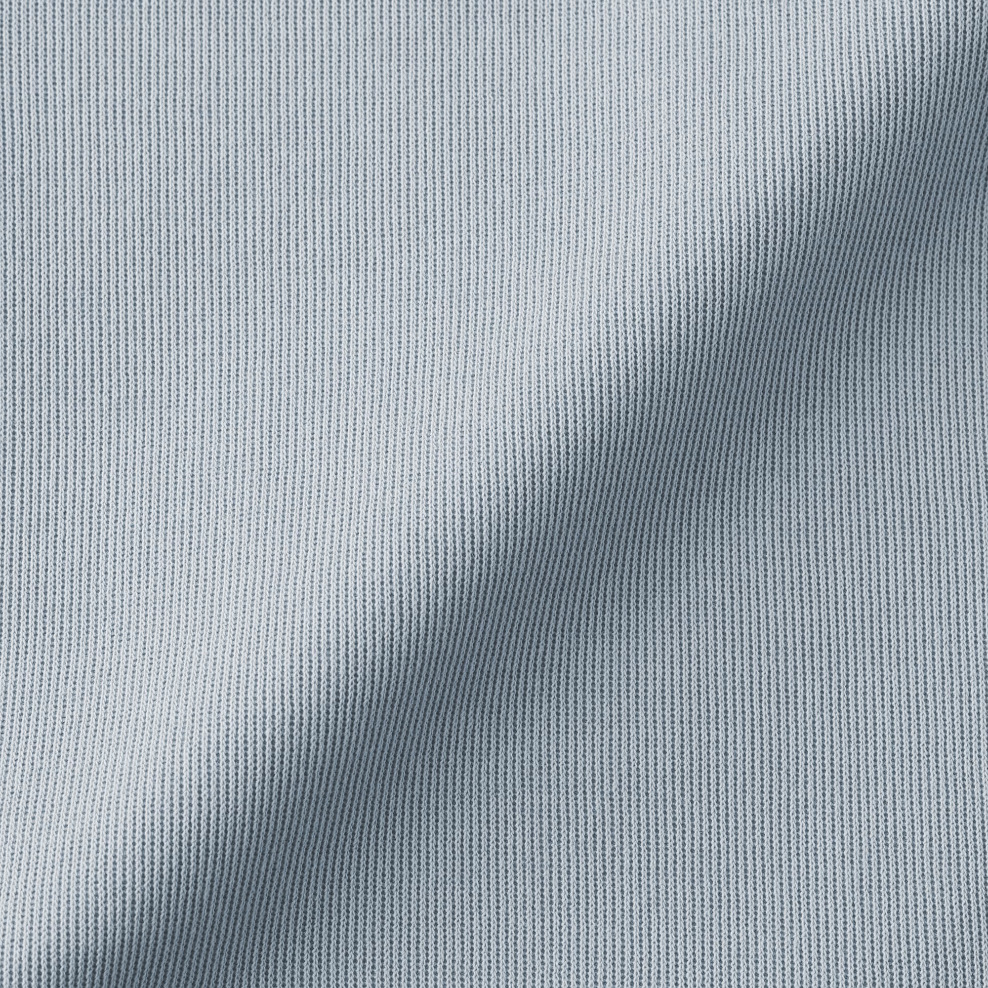 紳士　二重編みクルーネックプルオーバー