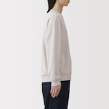 紳士　二重編みクルーネックプルオーバー