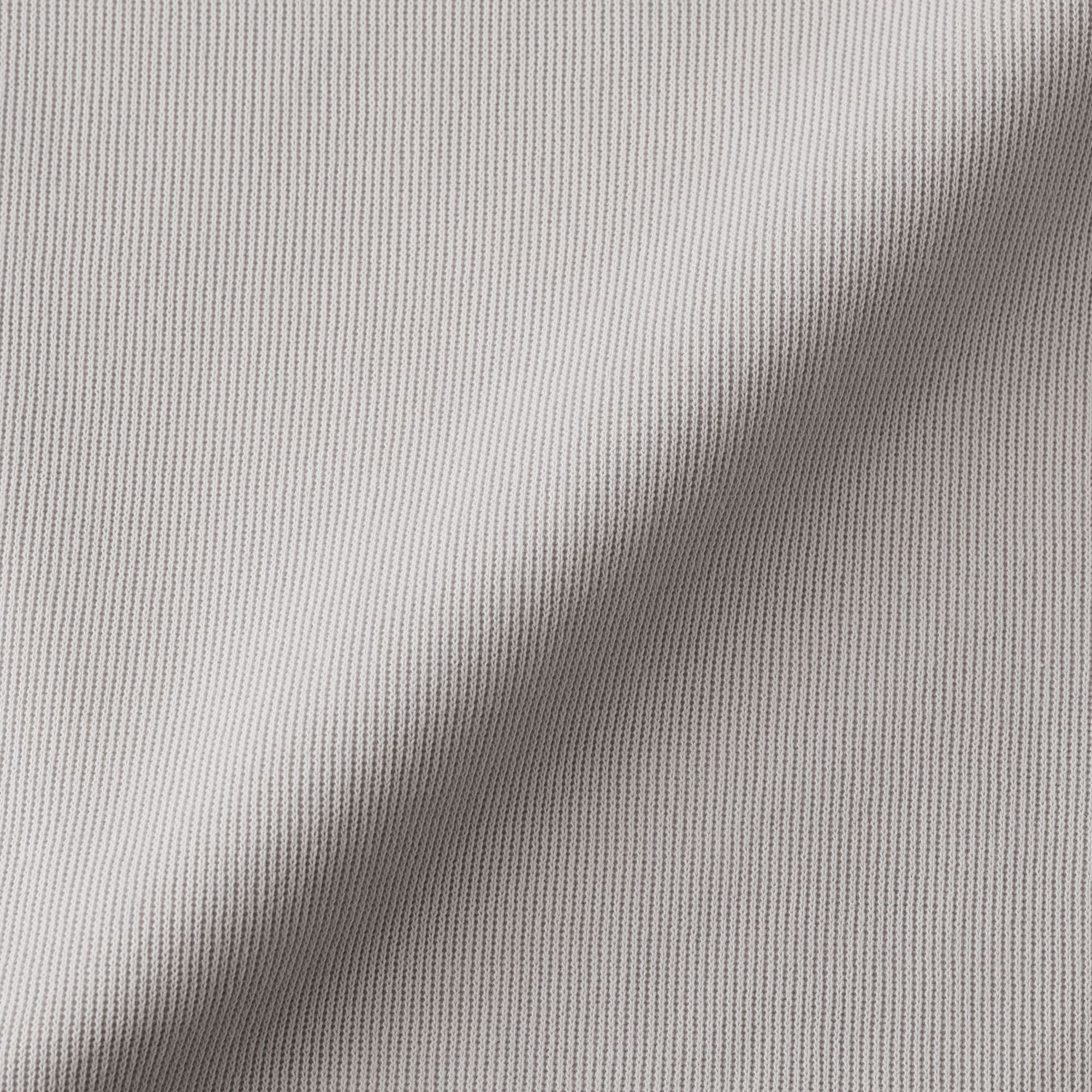 紳士　二重編み衿付きプルオーバー