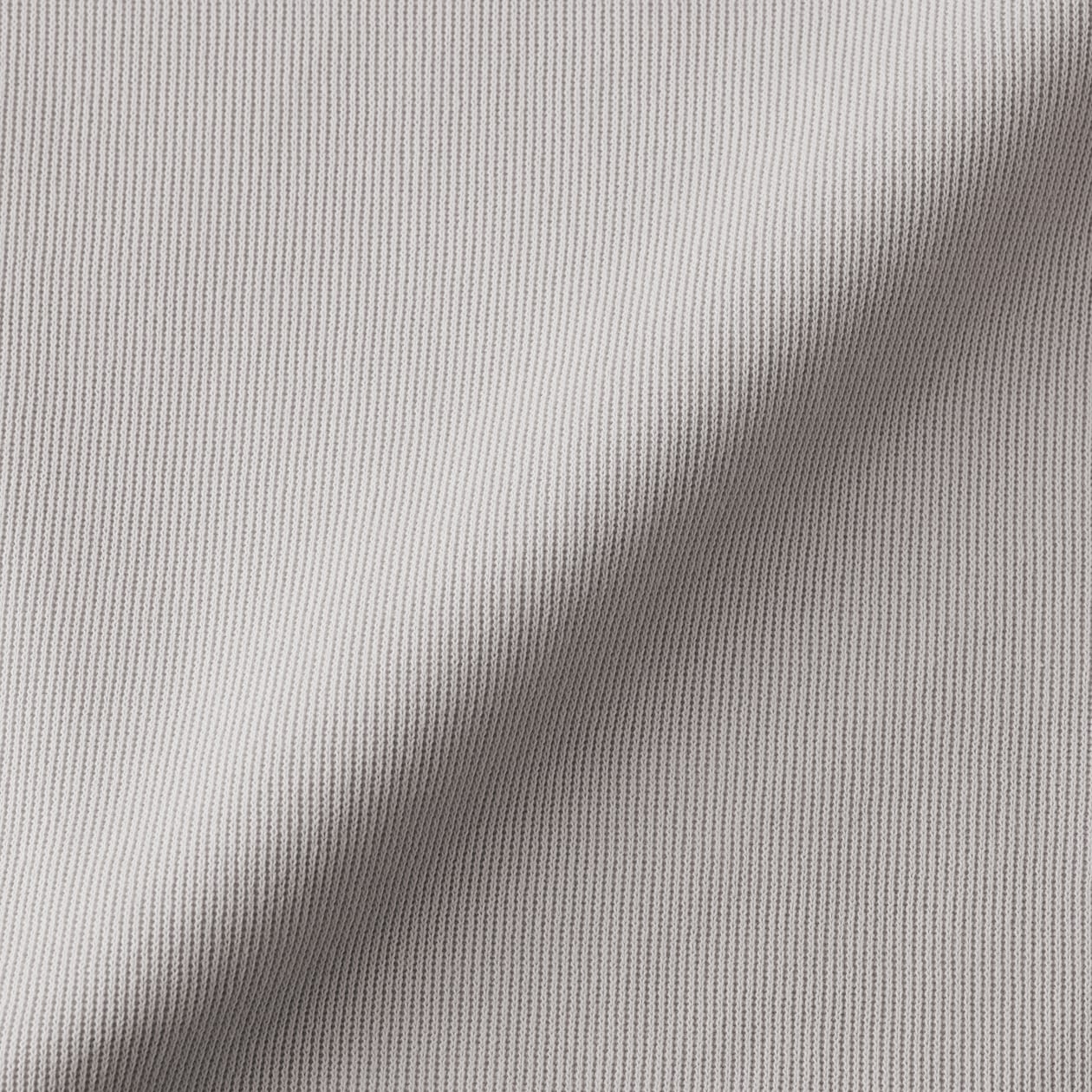 紳士　二重編み衿付きプルオーバー