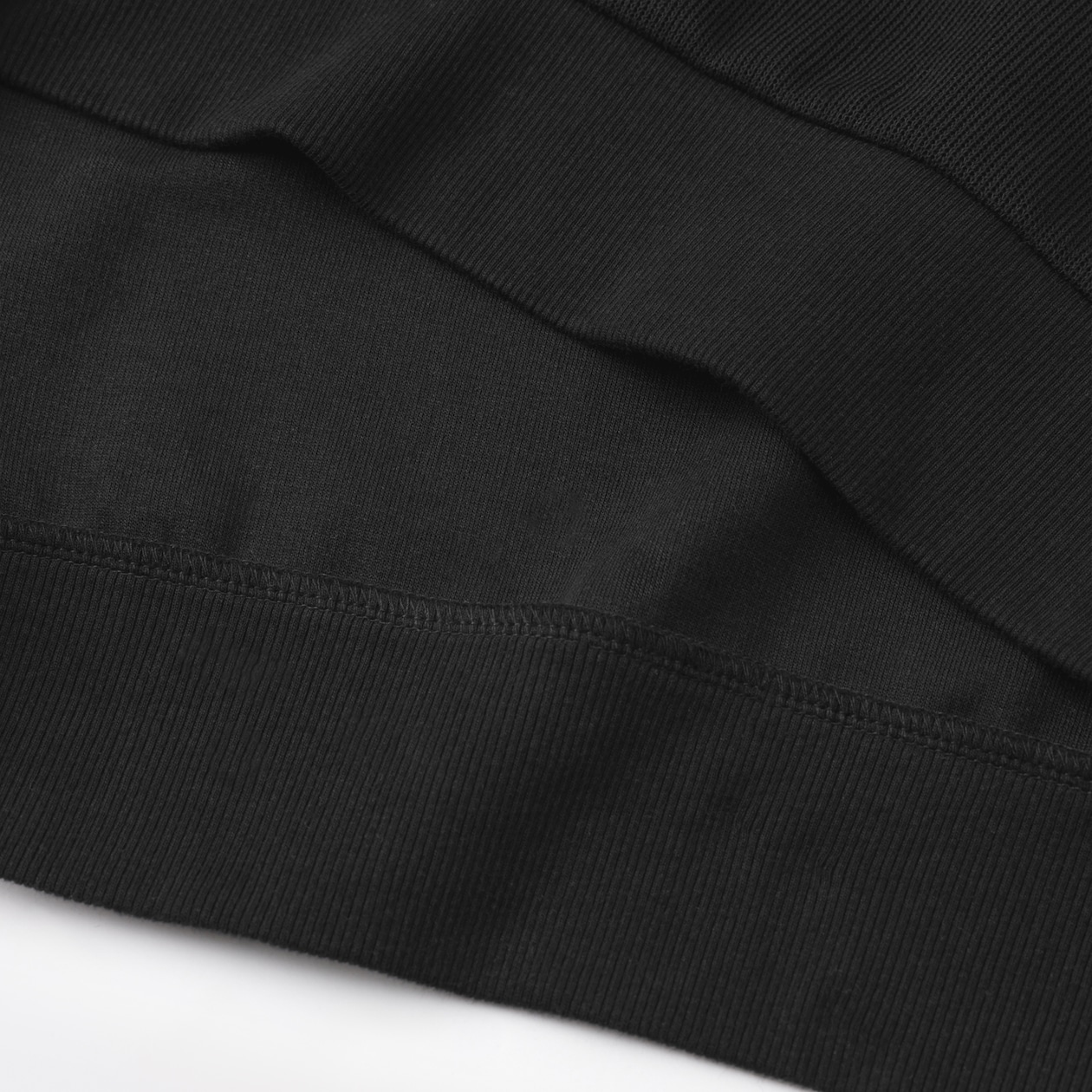 紳士　二重編み衿付きプルオーバー