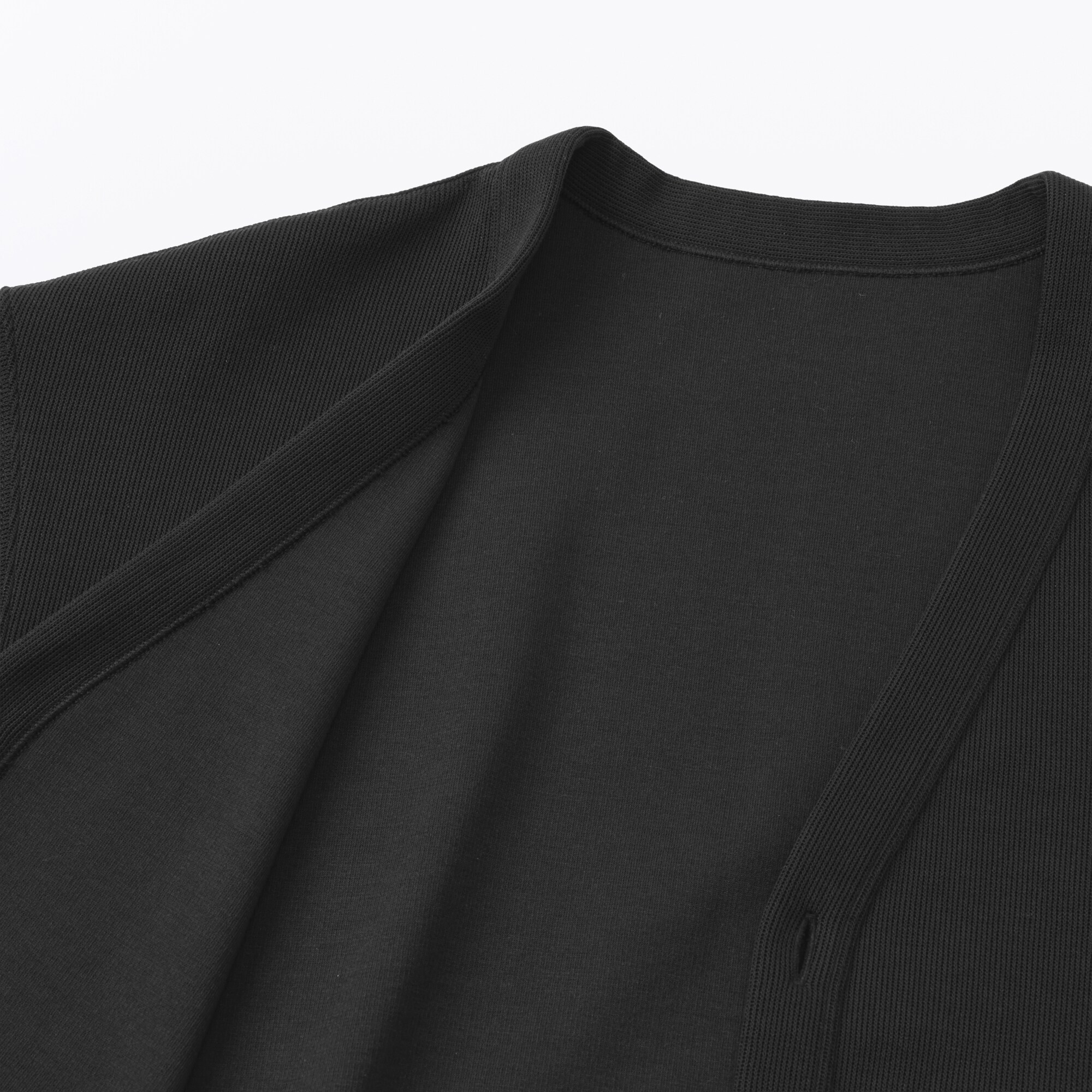 紳士　二重編みＶネックカーディガン