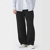 紳士　二重編みスウェットパンツ