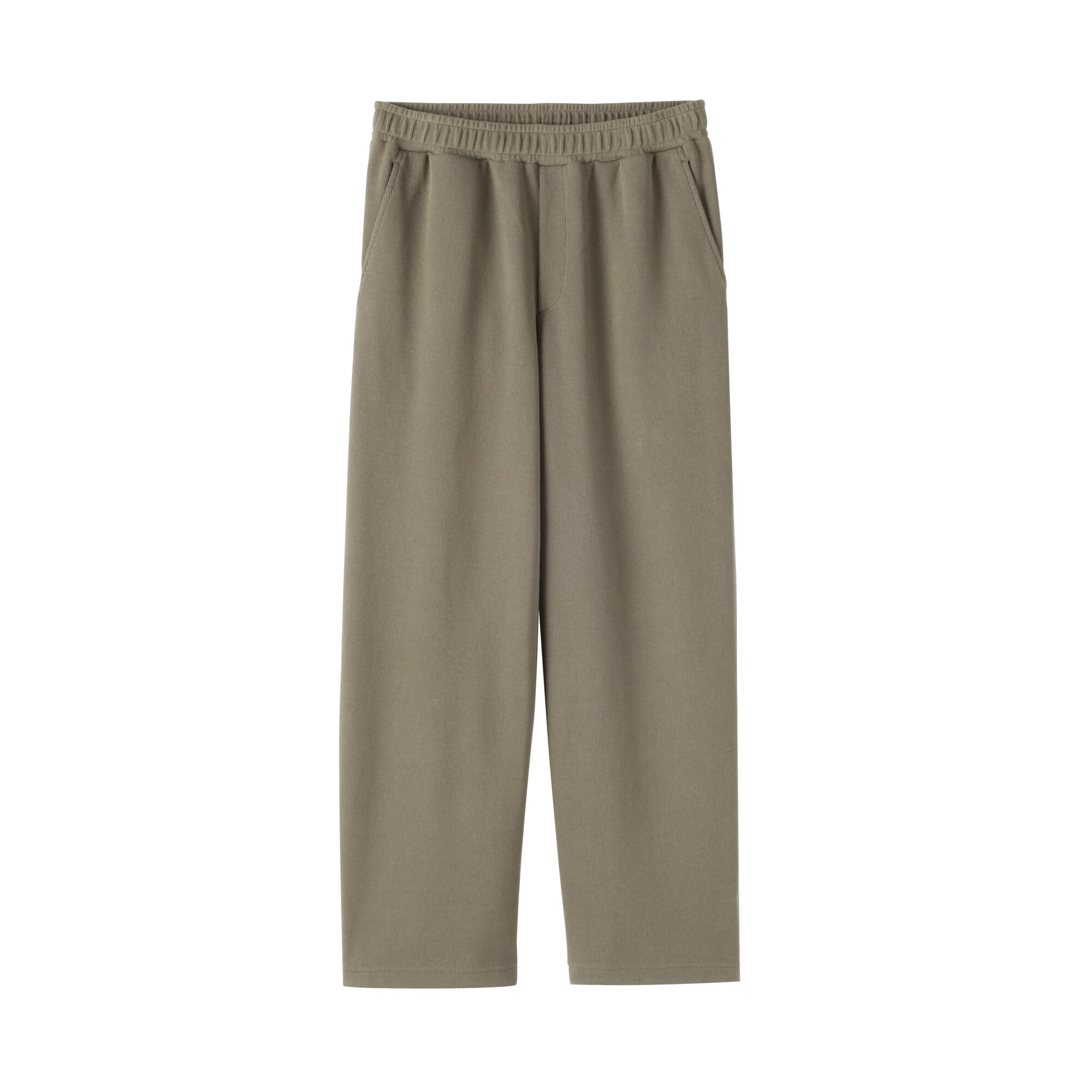 紳士　二重編みスウェットパンツ