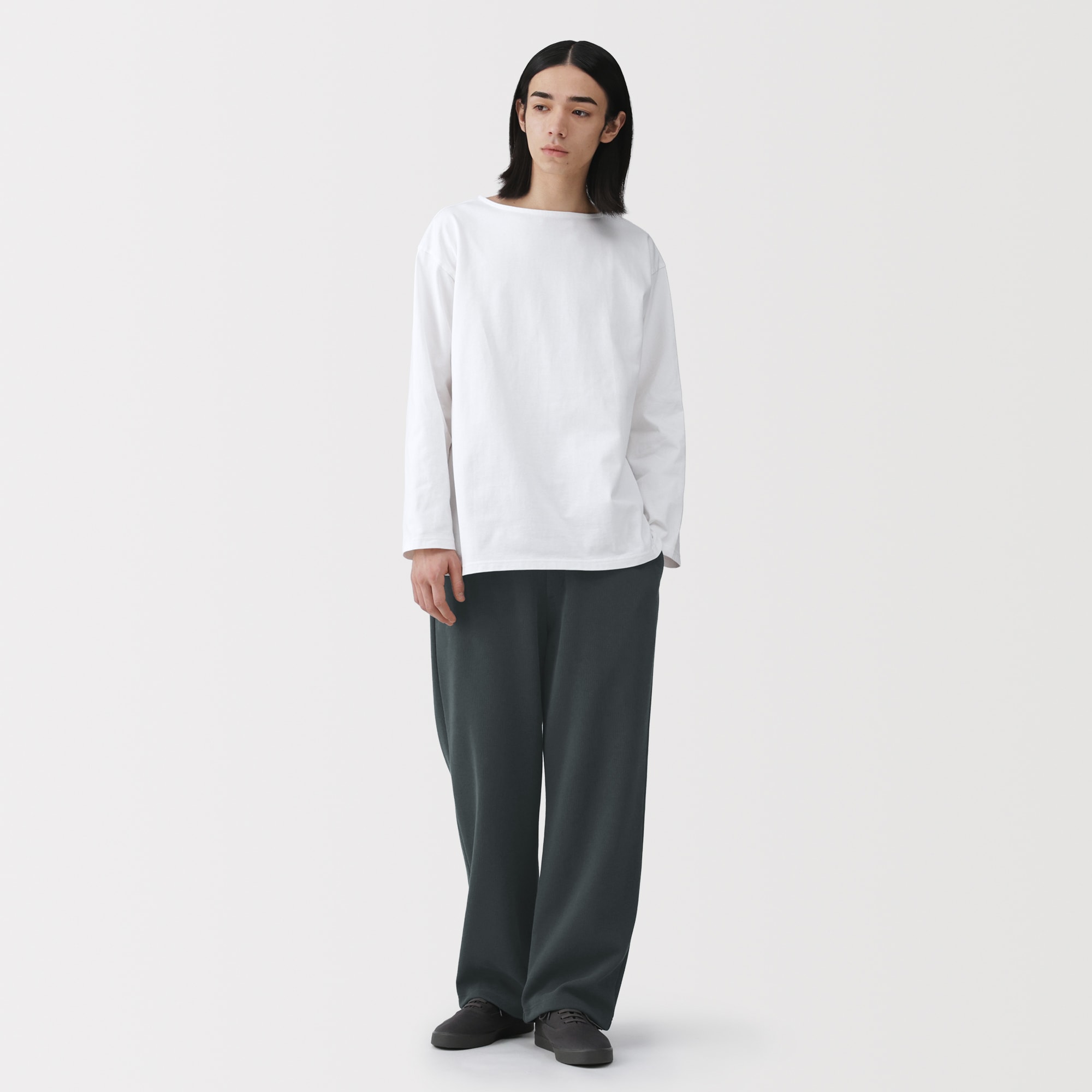 紳士 二重編みスウェットパンツ | 無印良品