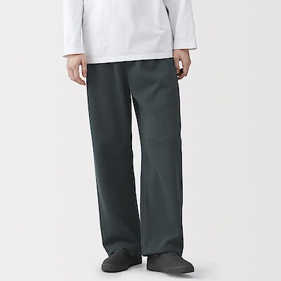 紳士　二重編みスウェットパンツ