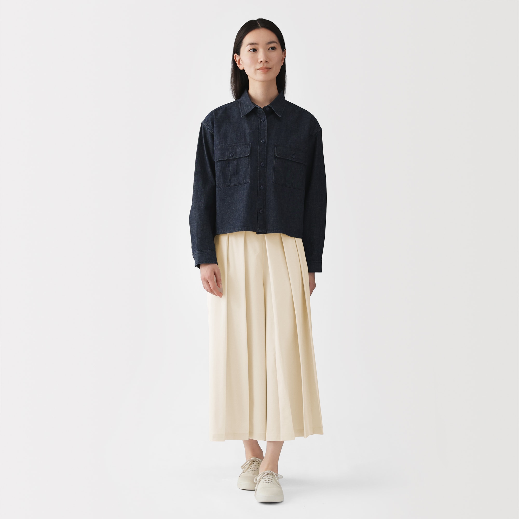 婦人　二重織りはかまパンツ