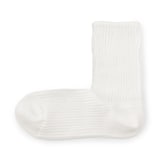 婦人　足なり直角　履き口やわらか　全体が良く伸びる靴下