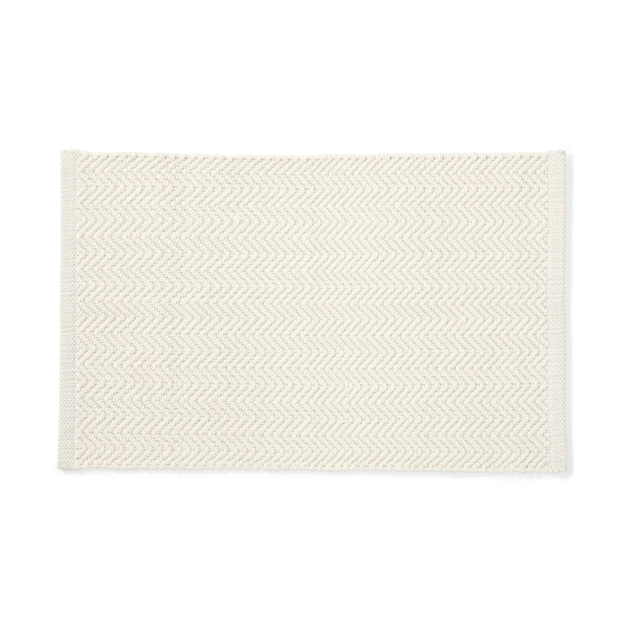 綿　手織りマット　４０×６０ｃｍ