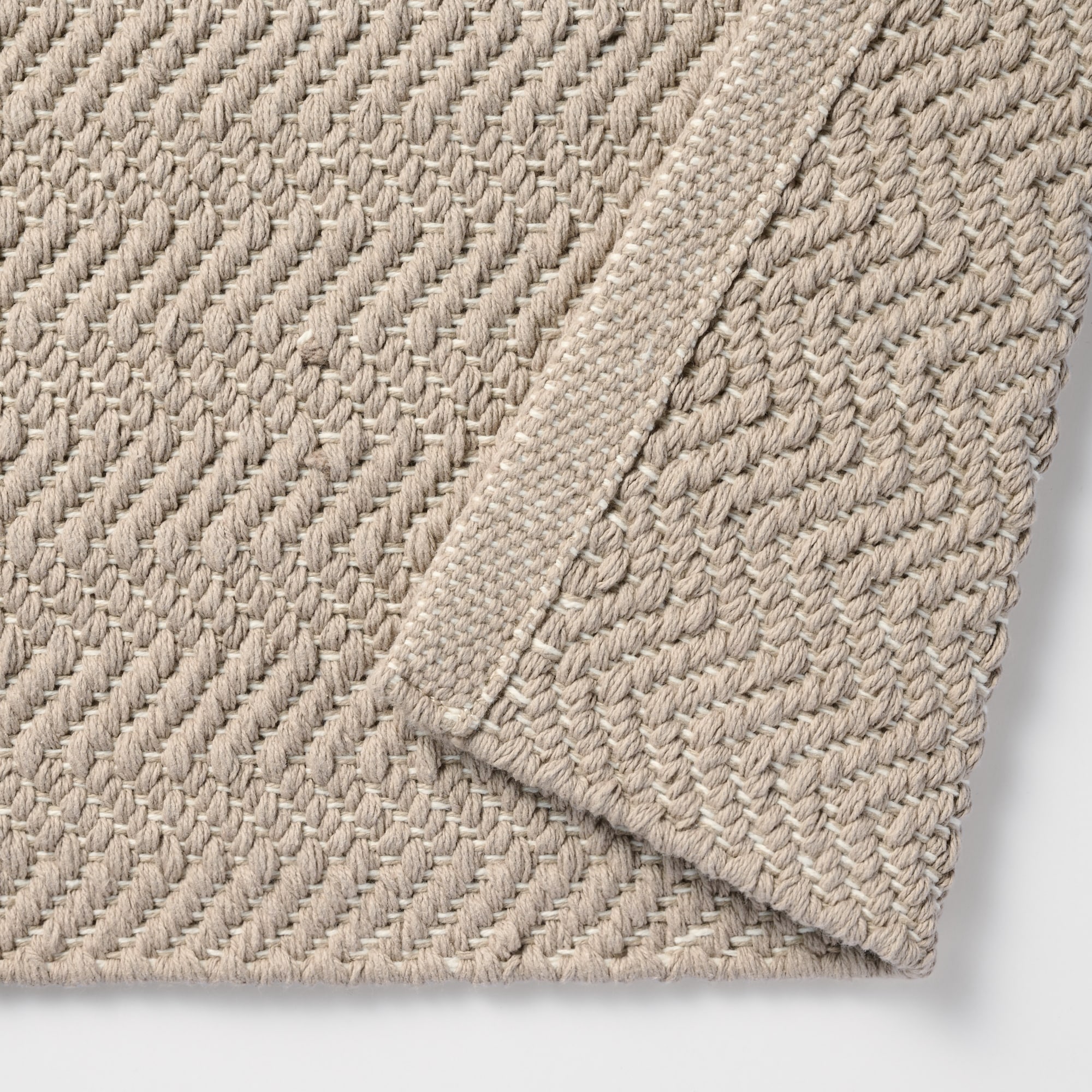 綿　手織りマット　４０×６０ｃｍ