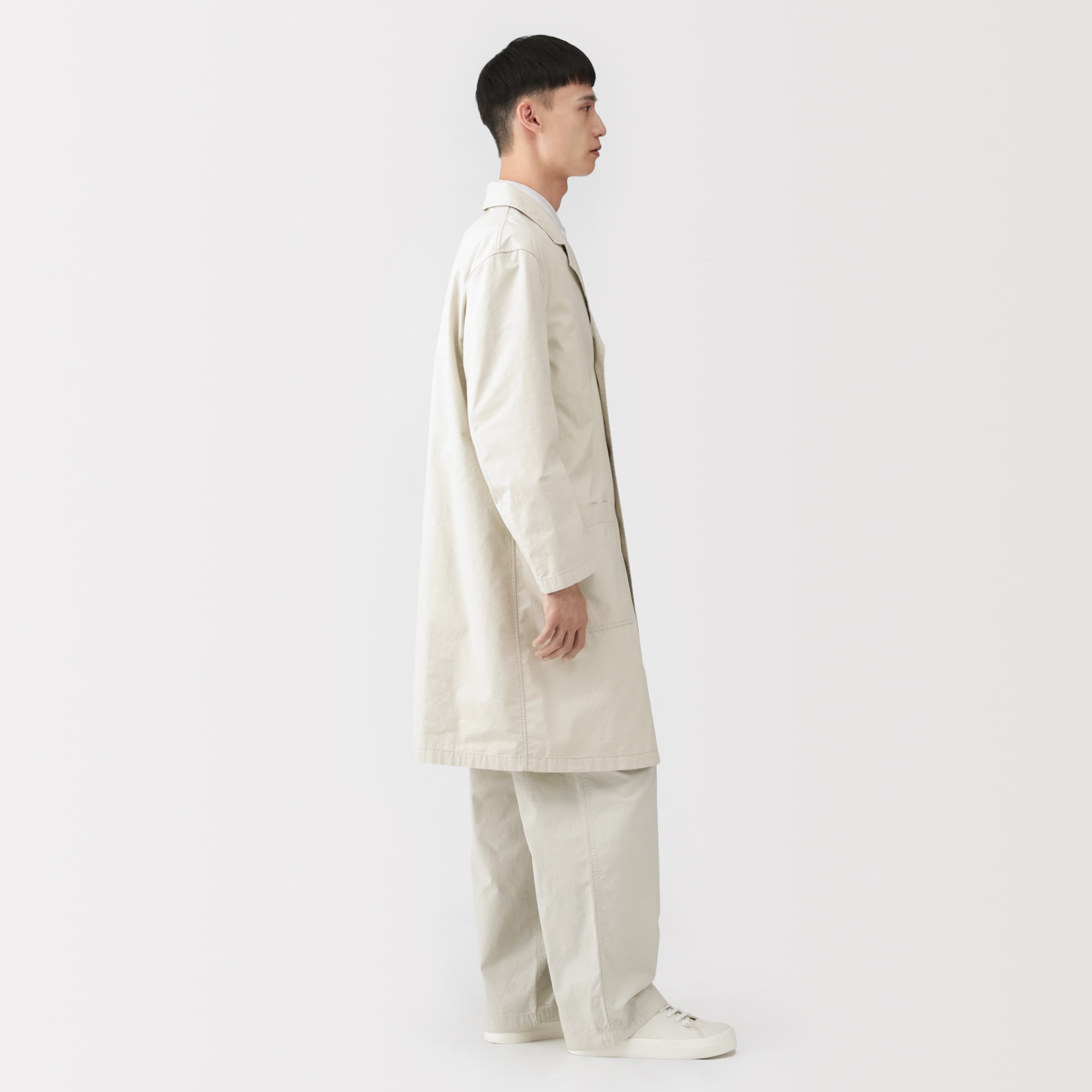 紳士　コットンライトキャンバス　アトリエコート