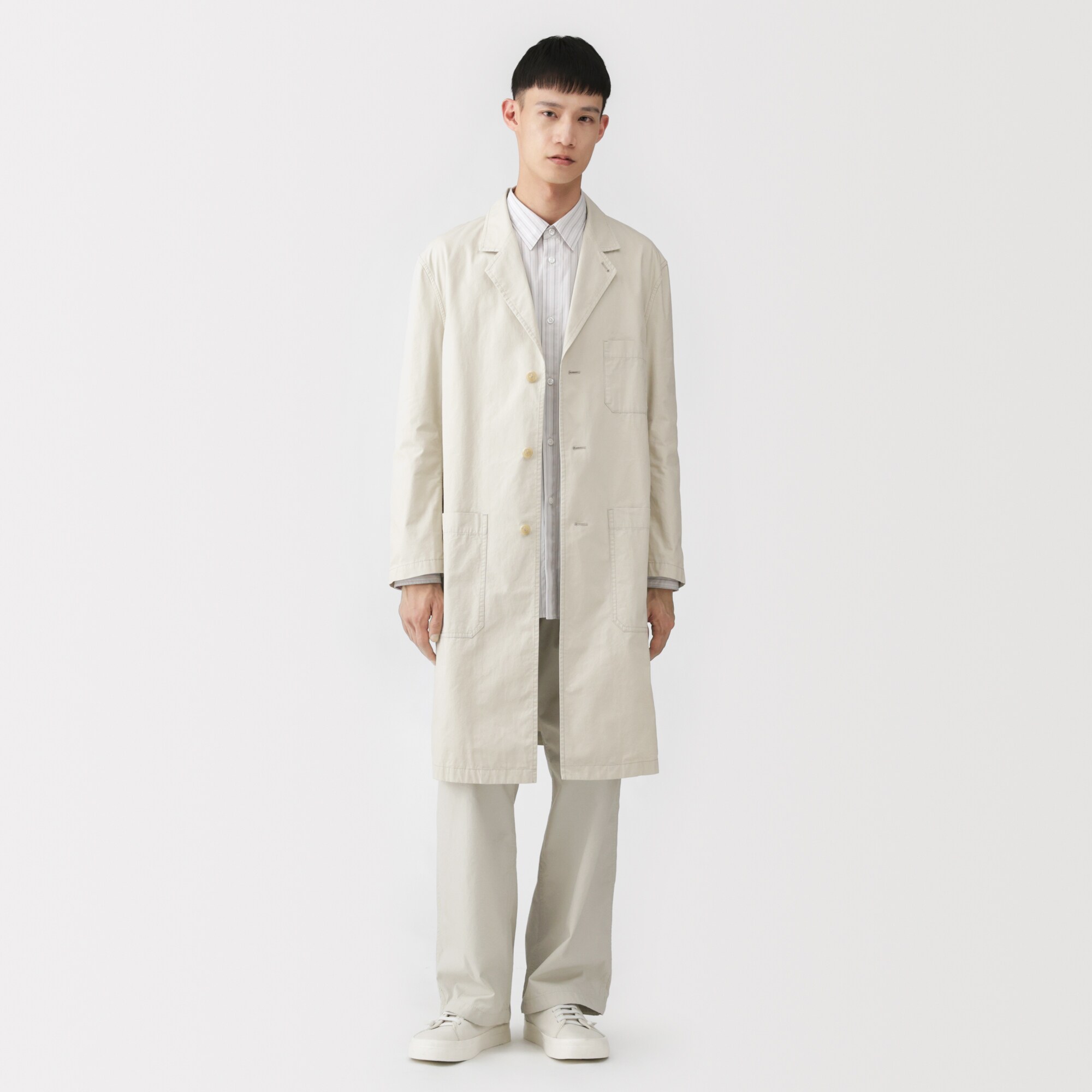 紳士　コットンライトキャンバス　アトリエコート