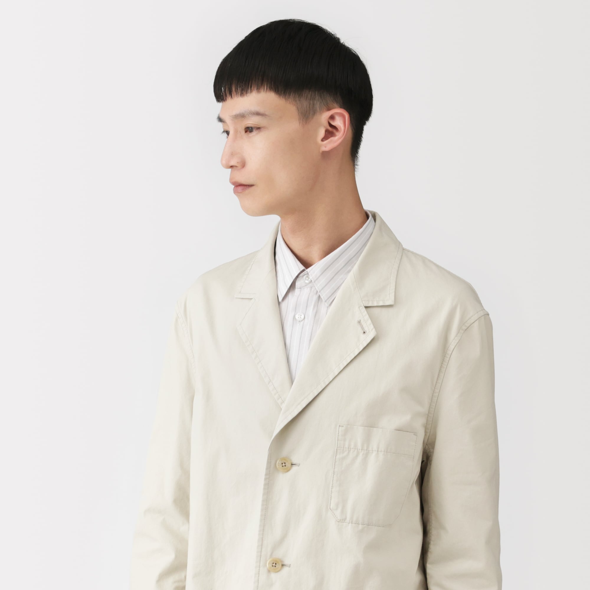 紳士　コットンライトキャンバス　アトリエコート