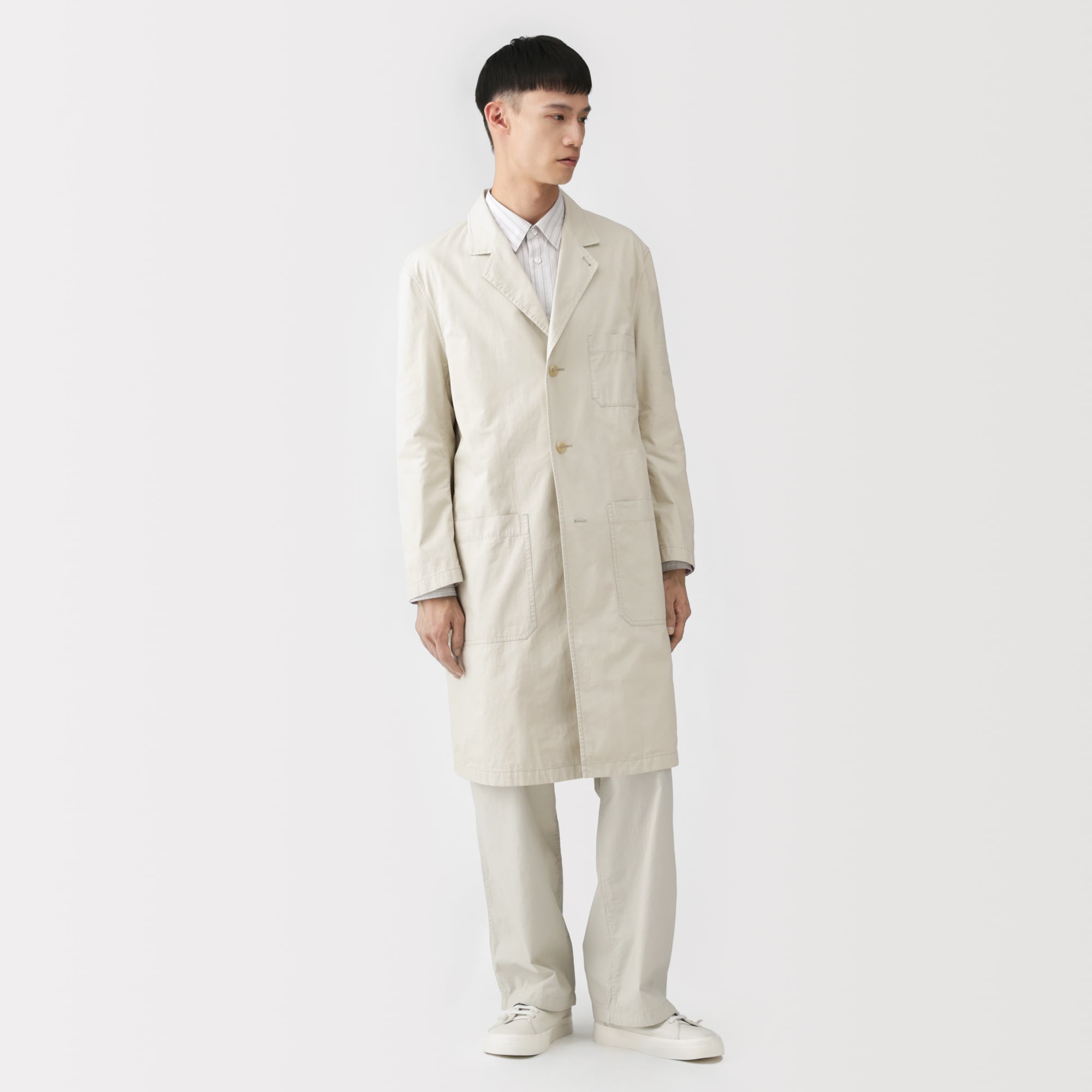 紳士　コットンライトキャンバス　アトリエコート