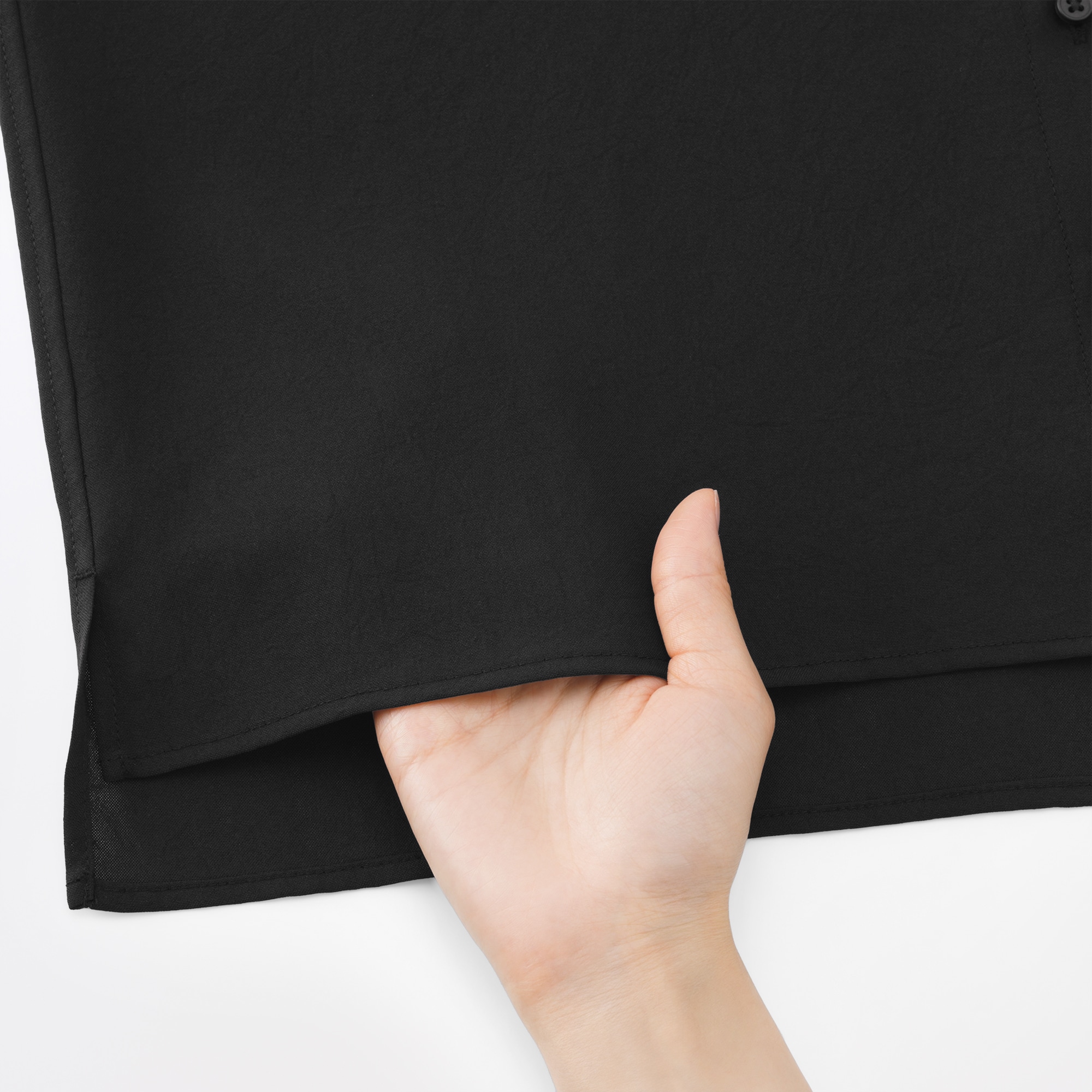 婦人　風を通す　フレンチスリーブブラウス