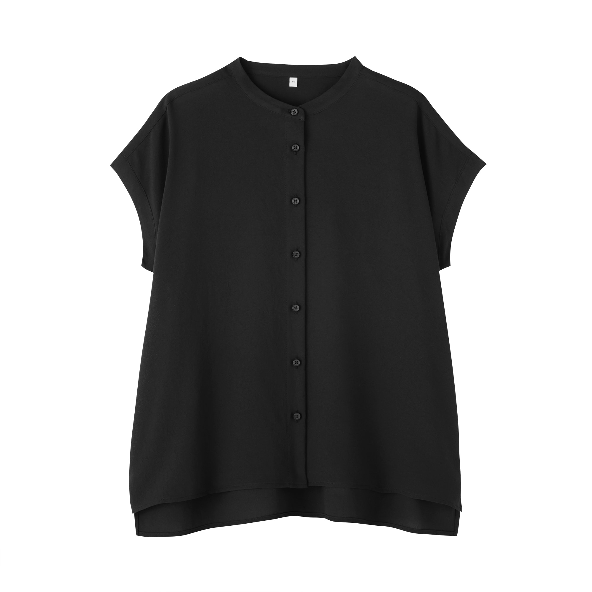 婦人　風を通す　フレンチスリーブブラウス