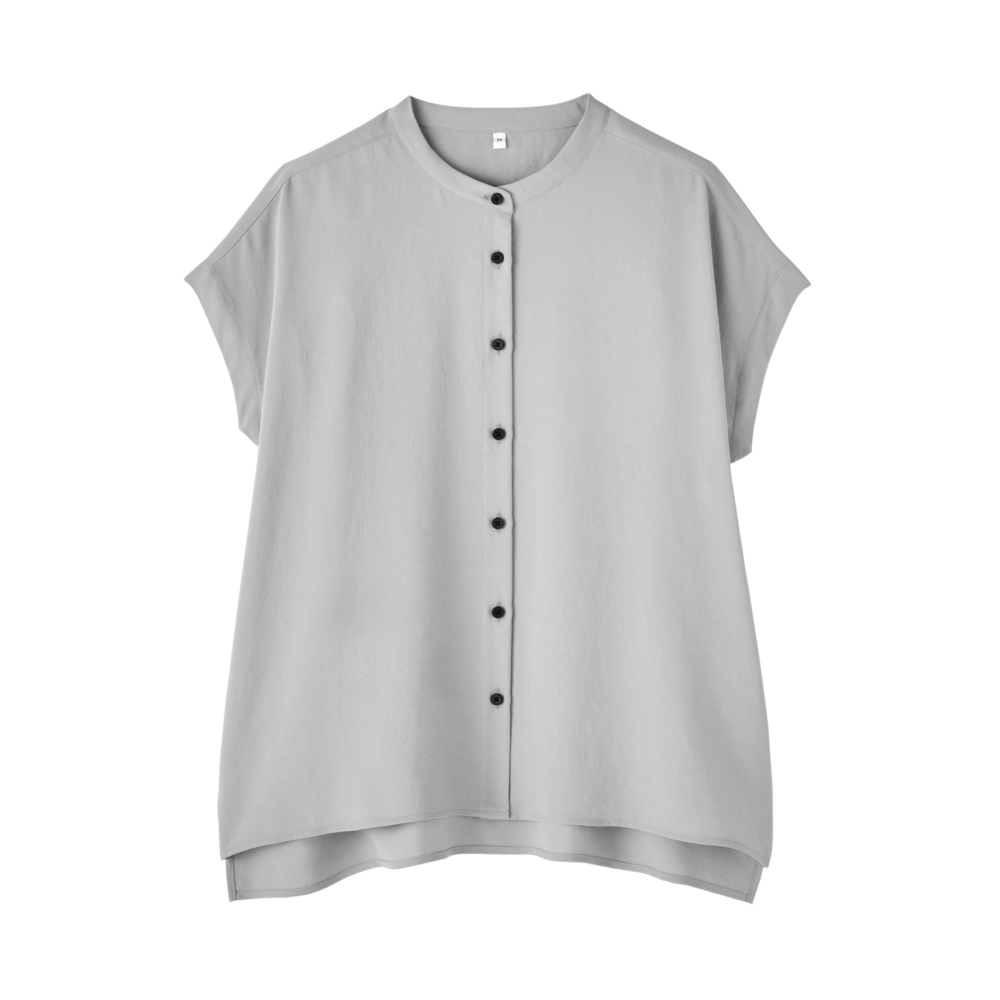 婦人　風を通す　フレンチスリーブブラウス